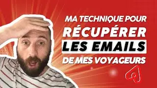 😱 R&Eacute;CUP&Egrave;RE les emails de tes voyageurs airbnb avec cette technique !