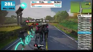 Zwift - BADASS Fuel Race - 2 x Makuri Countryside Tour - with bike change - Roadbike to Gravelbike