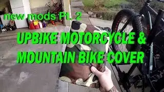 UPBIKE MC & MOUNTAIN BIKE COVER | Universal Fit Cover for Motorcycles & Bikes