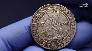 A22 #1061 | 1/2 Tolar 1574, Maximilian II. Česk&eacute; Budějovice