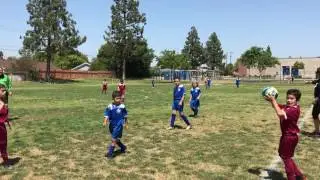 AYSO U8 Red Eagles vs Blue Dragons Soccer Game Finals JUSA 9