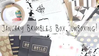 January Brimbles Box, unboxing! 2016 | MyGreenCow