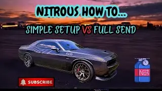 Nitrous For Beginners How To. Simple Setup VS Moon Shot! 