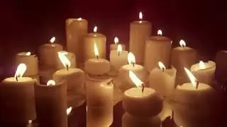 Real Burning Candles: With 10 different styles of Soothing Music (No Loops)