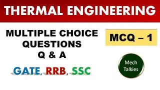 Multiple choice questions for thermal engineering