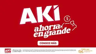 &iexcl;AK&Iacute; ahorra en grande! 💰🤑