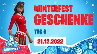 Fortnite Winterfest Geschenke *Tag 6* 21.12.2021| Wollkunst