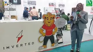 ईवीएक्सपो 2024 में इनवर्टेड एनर्जी का स्टॉल | Inverted Energy stall at EvExpo 2024