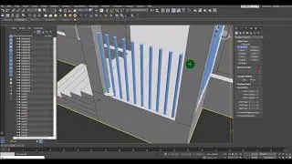 3ds max: 7 Перила
