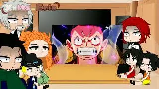 past luffy's family react to future luffy || ASL ||+dadan,shanks||2/?||Gacha club||one piece