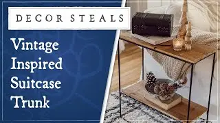 Decor Steals' Vintage Inspired Suitcase Trunk