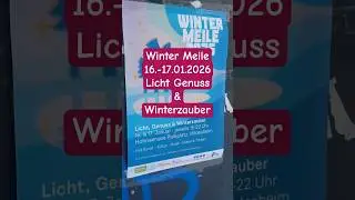 16.-17.01 2026 WinterMeile 2026 Licht Genuss & Winterzauber am Hohnsen in #hildesheim