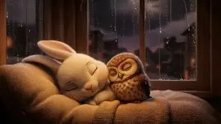 Instant Sleep Rain Sounds & Piano Lullaby ☔ Baby Sleep Music (1 Hour)