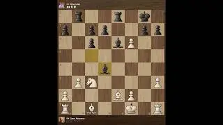 Garry Kasparov vs Peter Leko | Tilburg 1997
