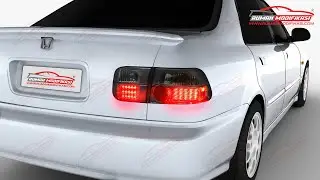 STOP LAMP   HONDA CIVIC GENIO 1992 1995  LED   ALL SMOKE