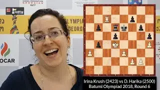 GM Irina Krush's positional crush!