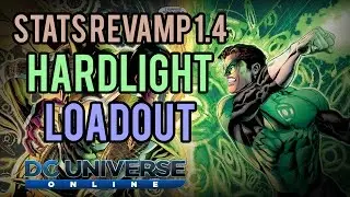 DCUO | Stats Revamp 1.4 - Hard Light Test Loadout