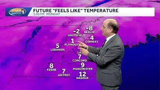 Northwest winds to bring frigid air to New Hampshire on Monday