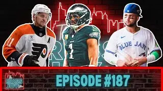Flyers Fall to Leafs, Phillies Eye Bichette, Eagles Blowout? | Ep. 187 | 1/9/26 | The Russ Joy Show