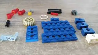Lego rubber band gun (tutorial) set 9686
