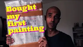 A turning point in my #creative journey + the first time I bought a #painting from an #artist