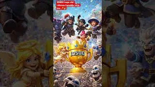 Sonunda 10500 kupa olduk artk lig ma&ccedil;ları da gelicek 🔑🔓😁#clashroyale #supercell #crdeck #gameplay