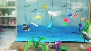 Water animals #school #project #wateranimals #water 