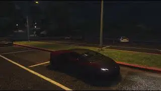 GTA 5 Lamborghini Night Drive 🌙 | Chill City Cruise (PS5)