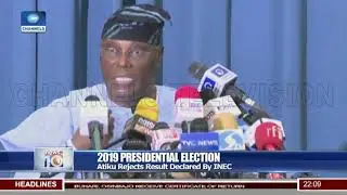 Presidential Election Atiku Rejects Result Declared By INEC