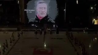 Börje Salming hyllas i Skellefteå kraft arena