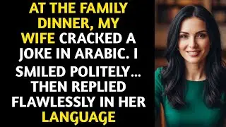 _At the family dinner, my wife cracked a joke in Arabic. I smiled politely&hellip; then replied 