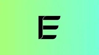 E Latter Mark Logo | Mr. ozee | Adobe Illustrator