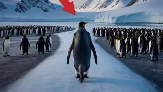 ಕನ್ನಡ: Viral penguin 🐧 video | The story behind viral penguin | walks towards moutain| werner herzog
