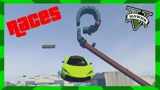 GTA 5 Custom Races - Blue Loop Rollercoaster (Grand Theft Auto 5 Race Link)