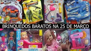 BRINQUEDOS BARATOS NA 25 DE MARÇO - VENDE VAREJO E ATACADO - LOJA REI DOS INFLAVEIS NA 25 DE MARÇO