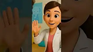 Brush Your Teeth Song 🪥 | Dentist Visit Fun for Kids 👶 #shorts