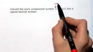 One Complement to Decimal