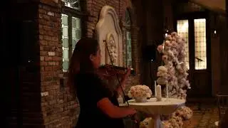 Miami wedding violinist - Wedding ceremony at The Cruz Building Miami. Contact us 786-641-8692
