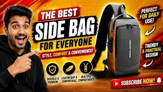 Side Bag for Everyone: Style, Comfort & Convenience in One!