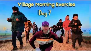 Village Morning Exercise in Winter &ndash; Day 7 💪 | DK Exercise Group | 23 Dec 2025