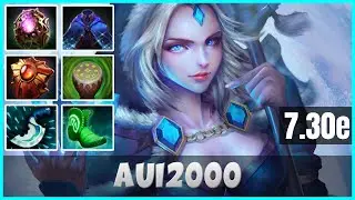 [PRO] Aui2000 the Crystal Maiden Dota 2 Patche 7.30e | Dota 2 Learn Gameplay