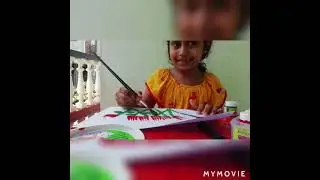 How to paint flowers with a fork