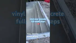 Consider the various types of pool steps when installing your next pool.
