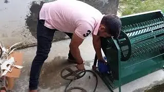 धान पीटनी मशीन/ धान पिटनी मशीन को कैसे सेट करे/ पराली से धान कैसे निकाले/ dhanpitnimachine9118595300