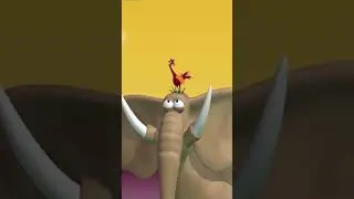 Jardiner&iacute;a en la selva | Gazoon Espa&ntilde;ol | Animales divertidos para Ni&ntilde;os #shortsfeed #animation