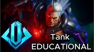 Coaching Plat player on how to tank (Educational)