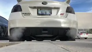 PLM Resonated Mid Pipe Muffler Delete Exhaust for 2015+ WRX & STi