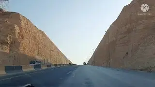 الطريق من القصيم إلى الرياض وصولا إلى مطار الملك خالد الدولي