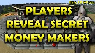 Players Reveal Their Best Secret OSRS Money Makers
