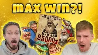 MAX WIN on GATOR HUNTERS (25,000x)